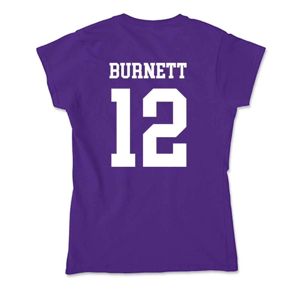North Alabama - NCAA Football : Christopher Burnett - Soft Style Women’s T-Shirt-1