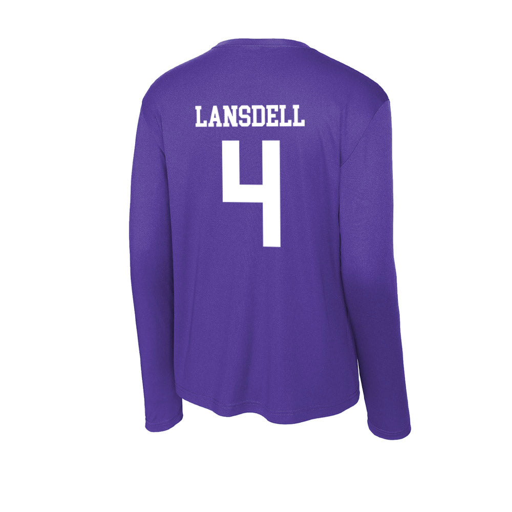 North Alabama - NCAA Football : Rush Lansdell - Activewear Long Sleeve T-Shirt-1