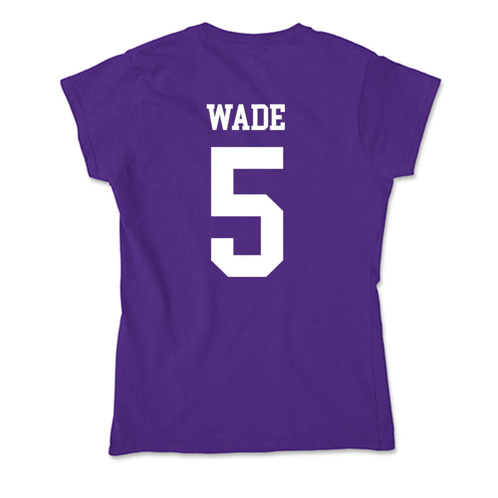 North Alabama - NCAA Football : Destin Wade - Soft Style Women’s T-Shirt-1