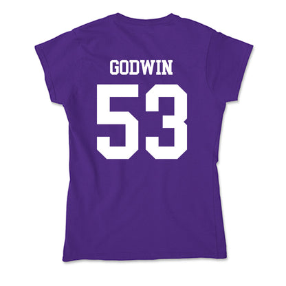 North Alabama - NCAA Football : Evan Godwin - Soft Style Women’s T-Shirt-1