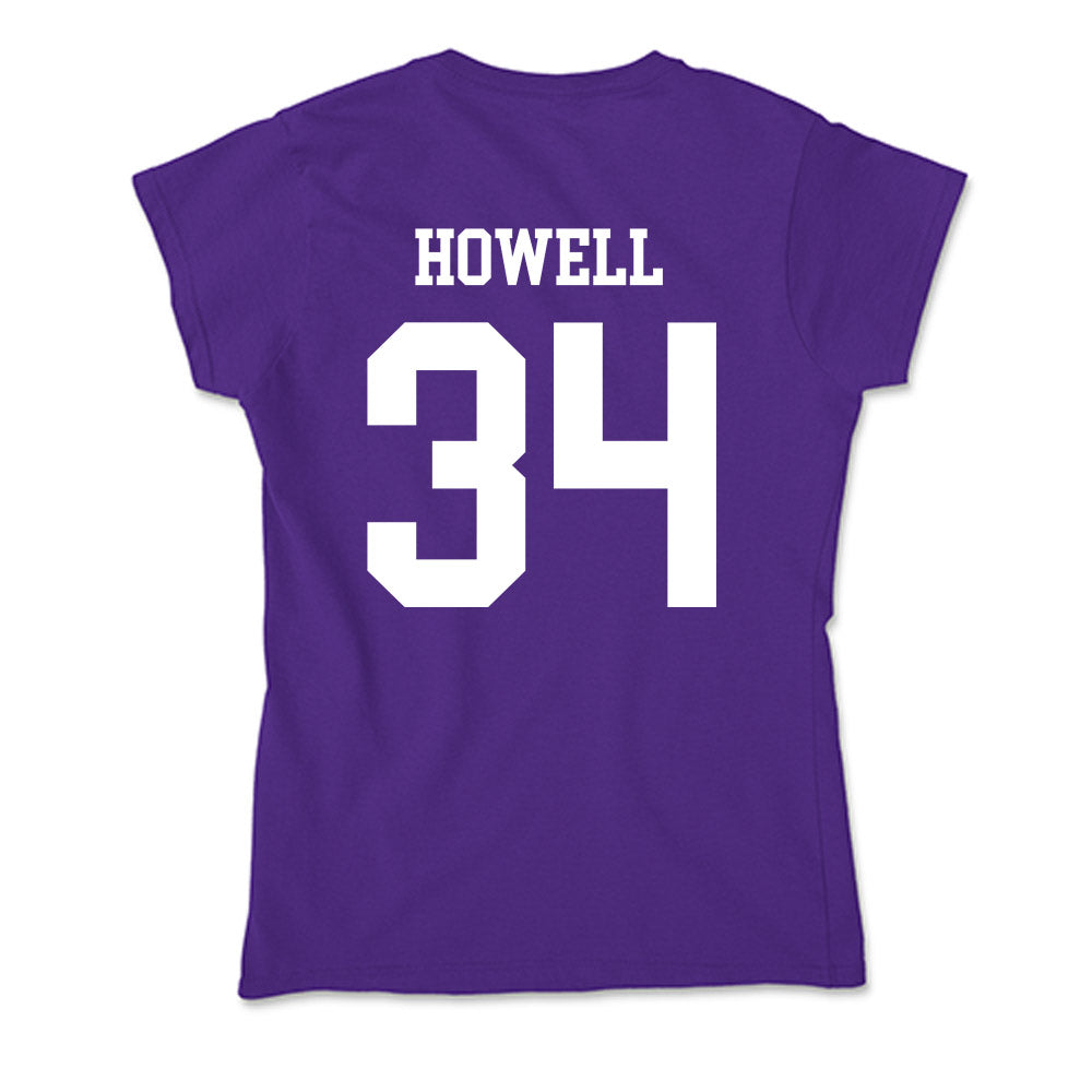 North Alabama - NCAA Men's Basketball : Dallas Howell - Soft Style Women’s T-Shirt-1