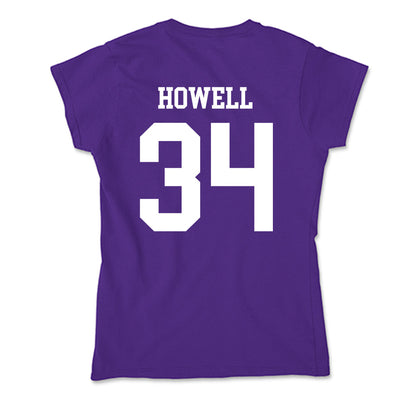 North Alabama - NCAA Men's Basketball : Dallas Howell - Soft Style Women’s T-Shirt-1