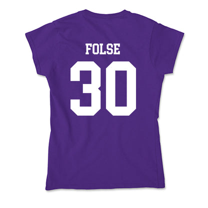 North Alabama - NCAA Football : Kemon Folse - Soft Style Women’s T-Shirt-1