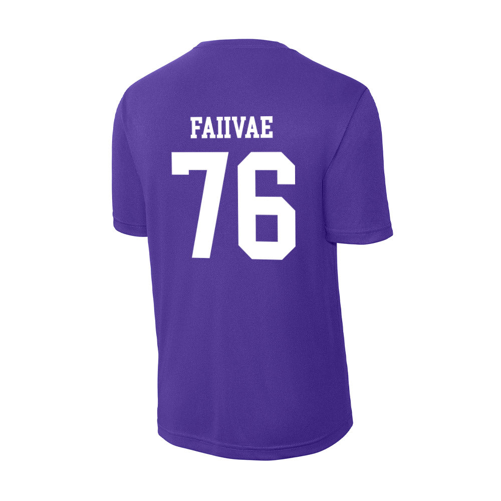 North Alabama - NCAA Football : Anthony Faiivae - Activewear T-Shirt-1