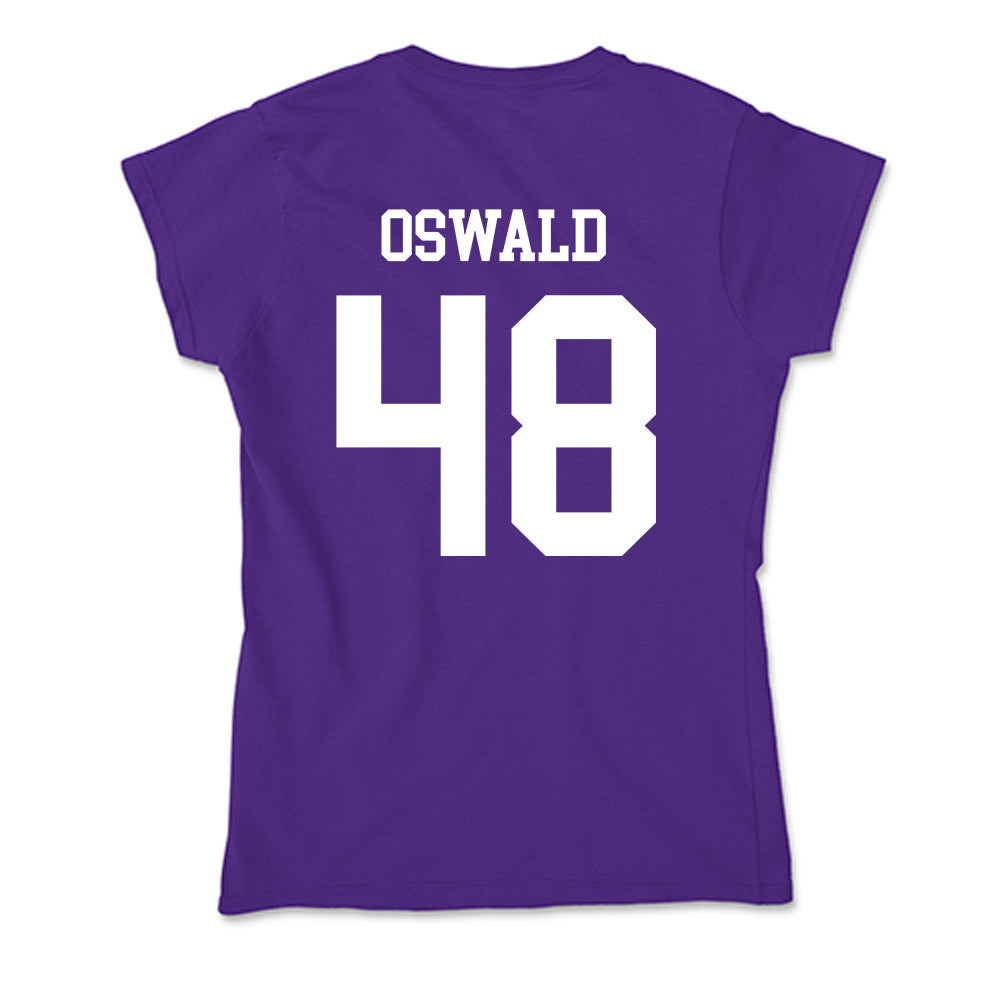 North Alabama - NCAA Baseball : Gavin Oswald - Soft Style Women’s T-Shirt-1