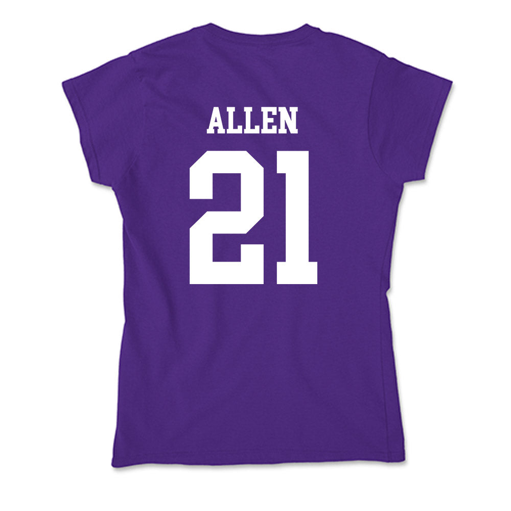 North Alabama - NCAA Women's Soccer : Maddie Allen - Soft Style Women’s T-Shirt-1