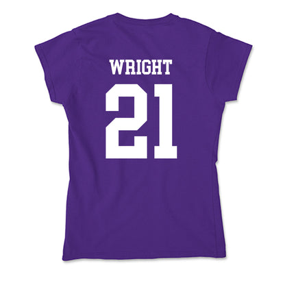 North Alabama - NCAA Softball : Emma Kate Wright - Soft Style Women’s T-Shirt-1