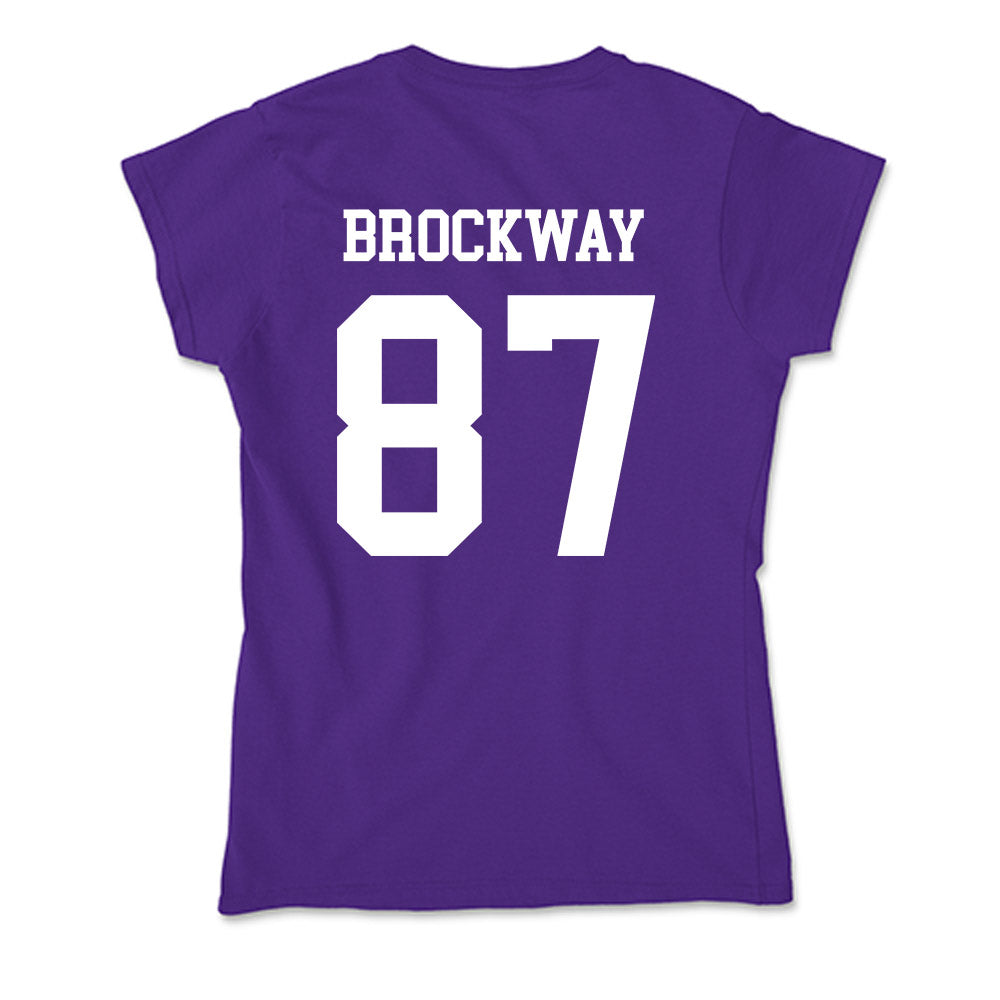 North Alabama - NCAA Football : Nathan Brockway - Soft Style Women’s T-Shirt-1