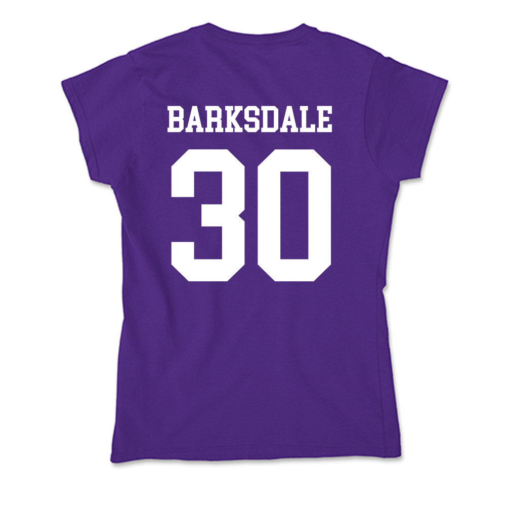 North Alabama - NCAA Football : Michael Barksdale - Soft Style Women’s T-Shirt-1