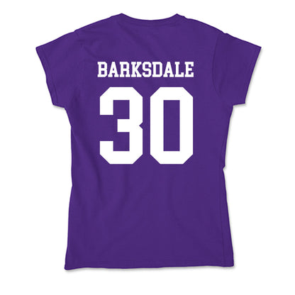 North Alabama - NCAA Football : Michael Barksdale - Soft Style Women’s T-Shirt-1
