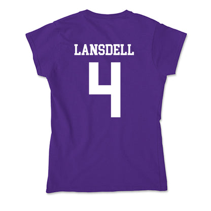 North Alabama - NCAA Football : Rush Lansdell - Soft Style Women’s T-Shirt-1