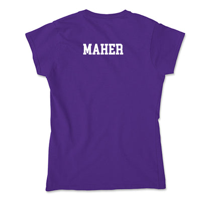 North Alabama - NCAA Men's Golf : Corey Maher - Soft Style Women’s T-Shirt-1