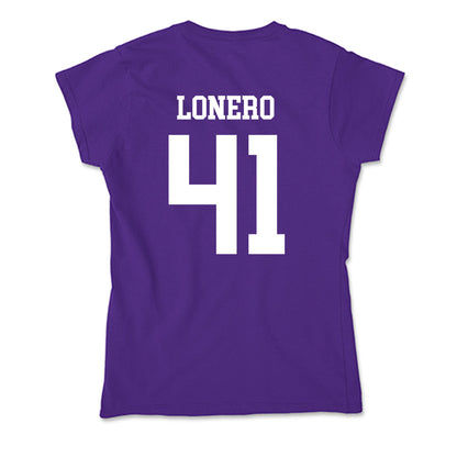 North Alabama - NCAA Baseball : Gio LoNero - Soft Style Women’s T-Shirt-1