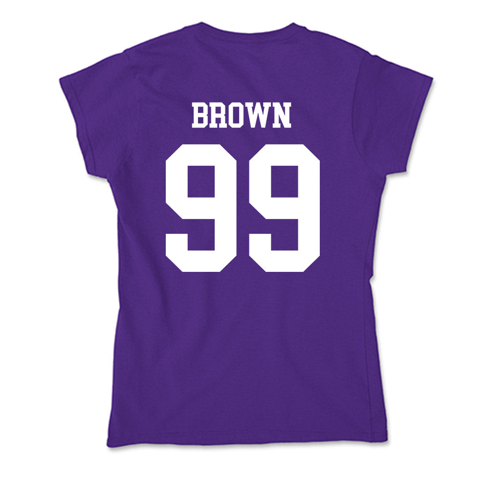 North Alabama - NCAA Football : Kaleb Brown - Soft Style Women’s T-Shirt-1