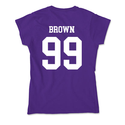 North Alabama - NCAA Football : Kaleb Brown - Soft Style Women’s T-Shirt-1