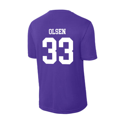 North Alabama - NCAA Softball : Maggie Olsen - Activewear T-Shirt-1