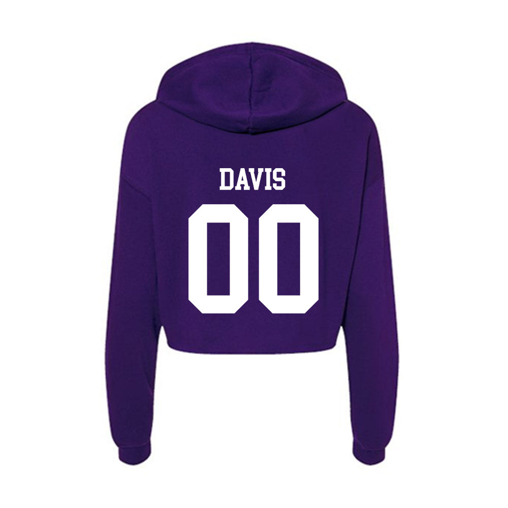 North Alabama - NCAA Softball : Katie Davis - Women's Crop Fleece Hoodie-1