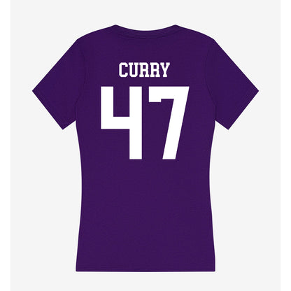North Alabama - NCAA Football : Nathan Curry - Women's V-Neck T-Shirt-1