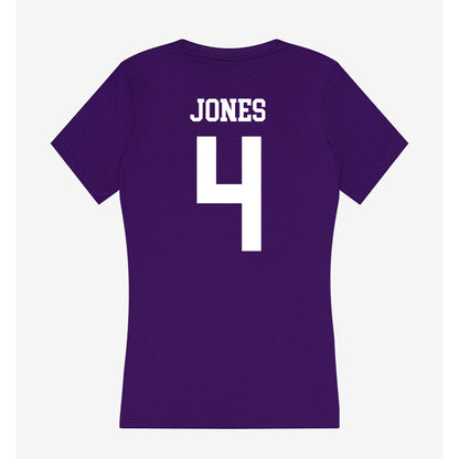 North Alabama - NCAA Softball : Hailey Jones - Women's V-Neck T-Shirt-1