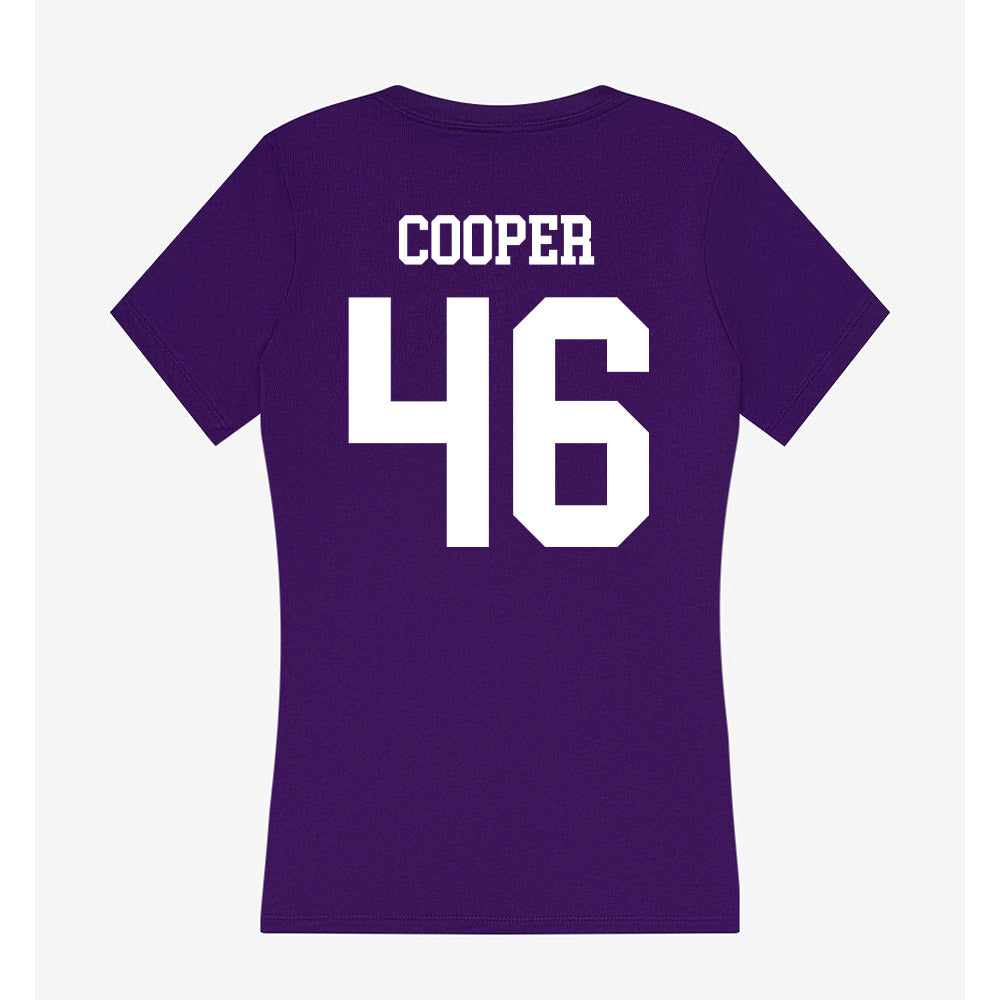 North Alabama - NCAA Football : Joshua Cooper - Women's V-Neck T-Shirt-1