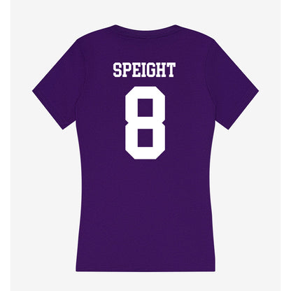 North Alabama - NCAA Women's Soccer : Adelyn Speight - Women's V-Neck T-Shirt-1