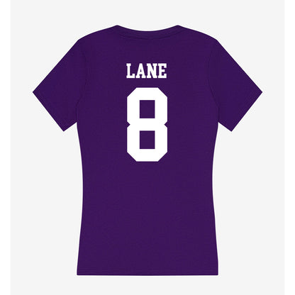 North Alabama - NCAA Baseball : Jonathan Lane - Women's V-Neck T-Shirt-1