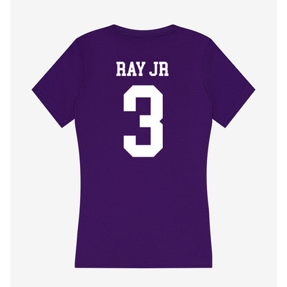 North Alabama - NCAA Football : Jermaine Ray jr - Women's V-Neck T-Shirt-1
