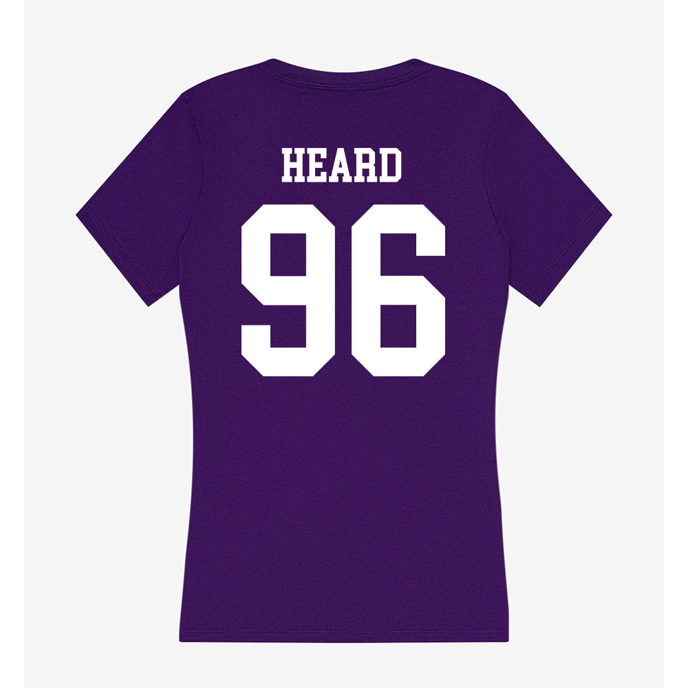 North Alabama - NCAA Football : Matthew Heard - Women's V-Neck T-Shirt-1