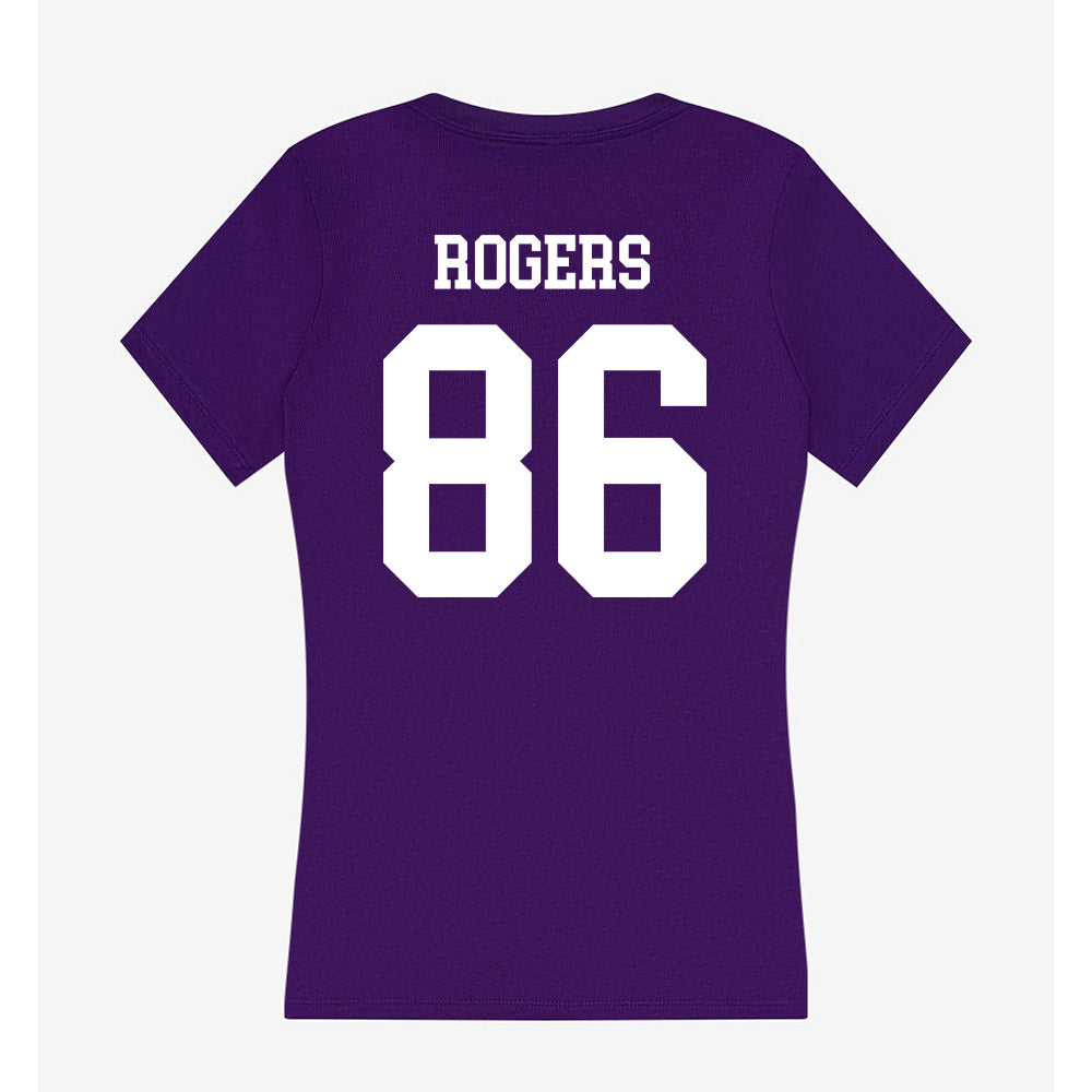 North Alabama - NCAA Football : Amarie Rogers - Women's V-Neck T-Shirt-1