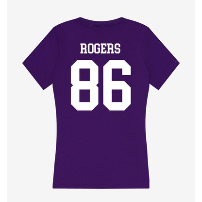 North Alabama - NCAA Football : Amarie Rogers - Women's V-Neck T-Shirt-1