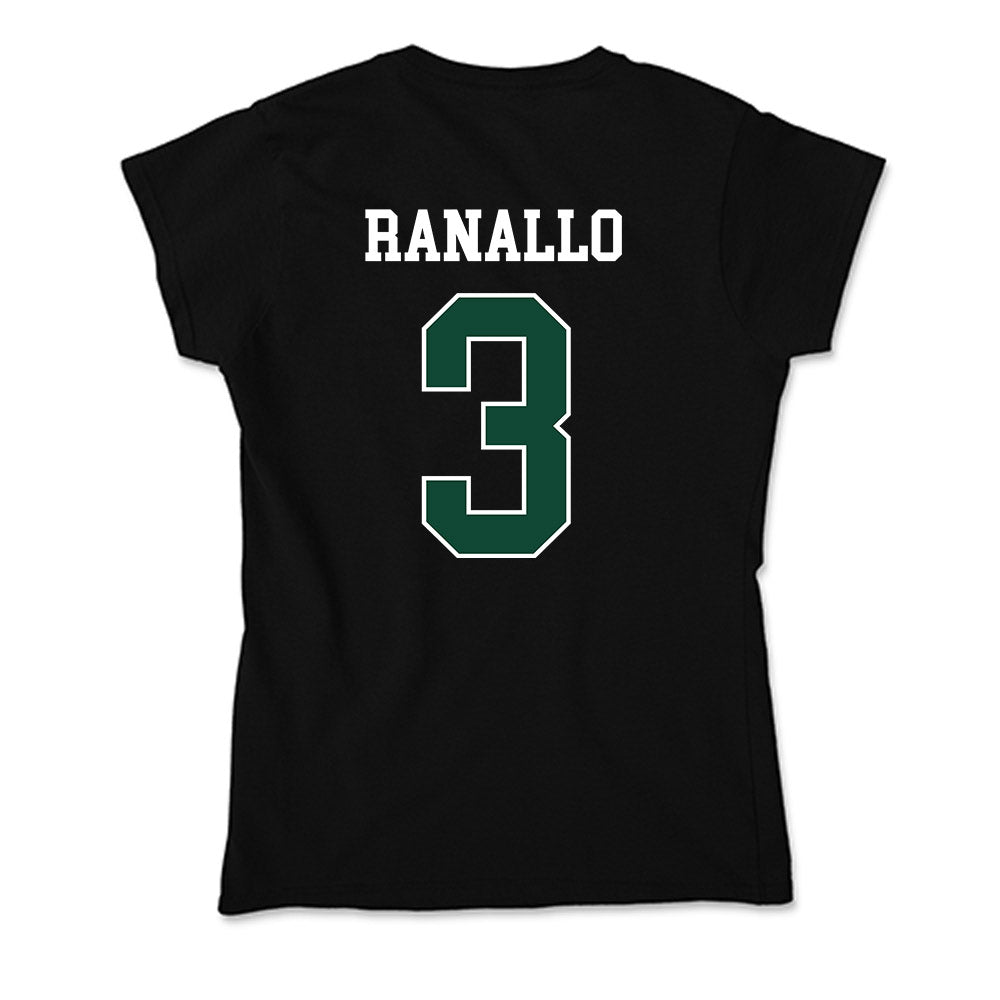 Ohio - NCAA Women's Basketball : Bella Ranallo - Classic Shersey Soft Style Women’s T-Shirt-1