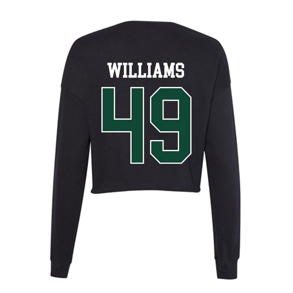 Ohio - NCAA Football : Xavier Williams - Classic Shersey Women's Cropped Crew Fleece-1