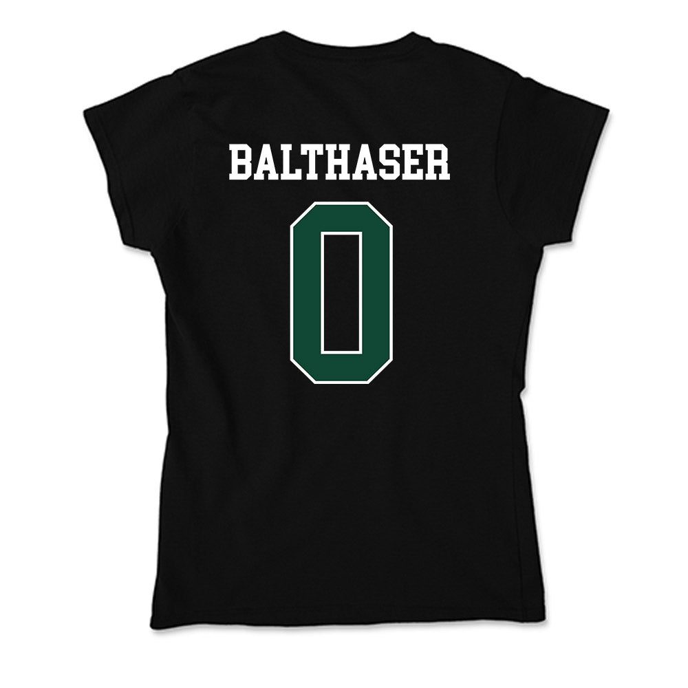 Ohio - NCAA Women's Swimming & Diving : Stephanie Balthaser - Classic Shersey Soft Style Women’s T-Shirt-1