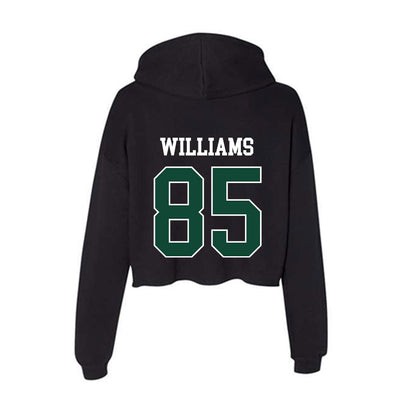 Ohio - NCAA Football : Mason Williams - Classic Shersey Women's Crop Fleece Hoodie-1