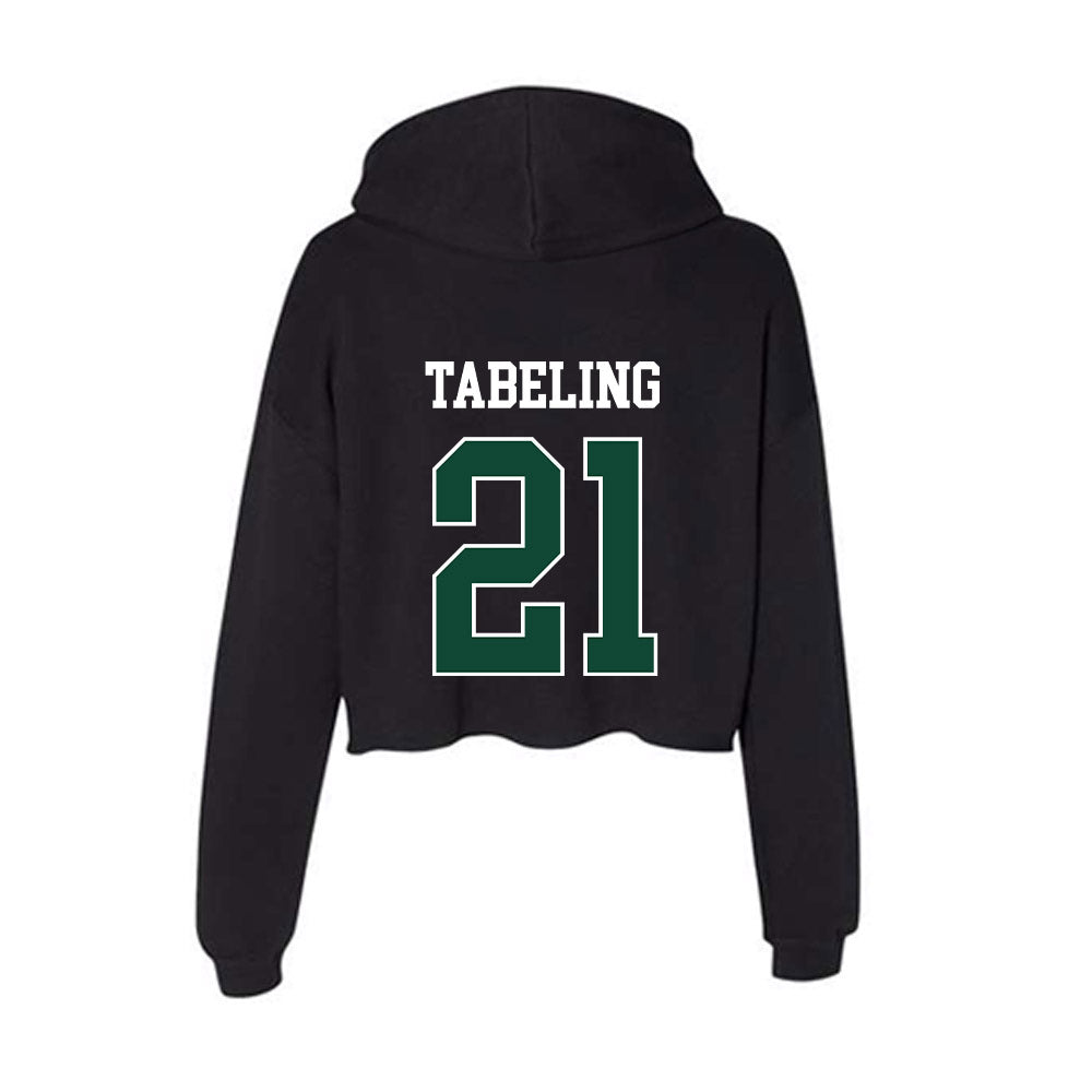 Ohio - NCAA Women's Basketball : bailey tabeling - Classic Shersey Women's Crop Fleece Hoodie-1