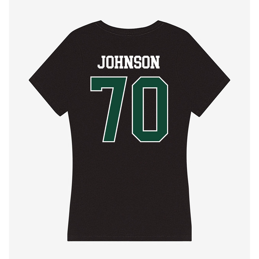 Ohio - NCAA Football : JJ Johnson - Classic Shersey Women's V-Neck T-Shirt-1