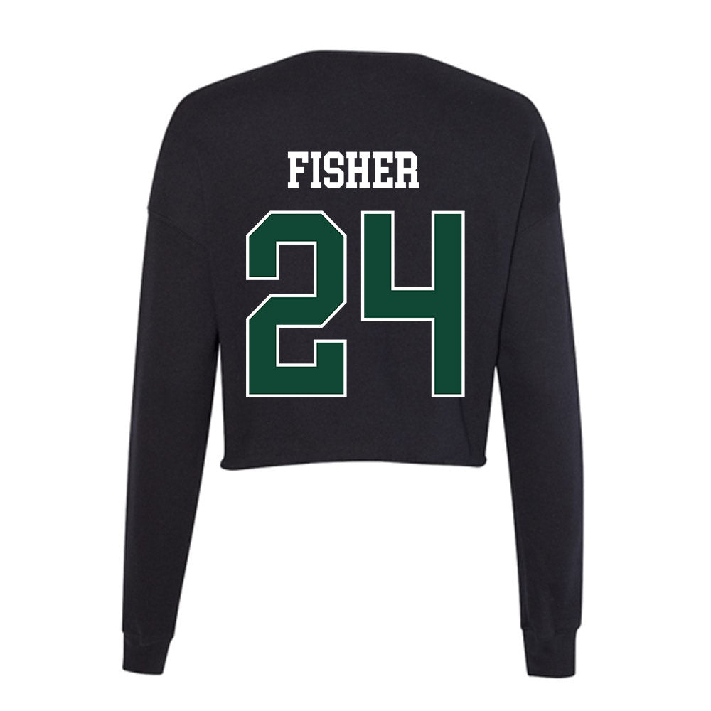 Ohio - NCAA Men's Basketball : Jordan Fisher - Classic Shersey Women's Cropped Crew Fleece-1