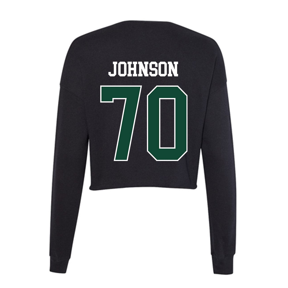 Ohio - NCAA Football : JJ Johnson - Classic Shersey Women's Cropped Crew Fleece-1