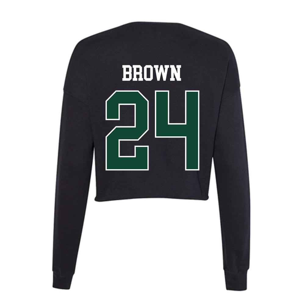 Ohio - NCAA Football : Irving Brown - Classic Shersey Women's Cropped Crew Fleece-1