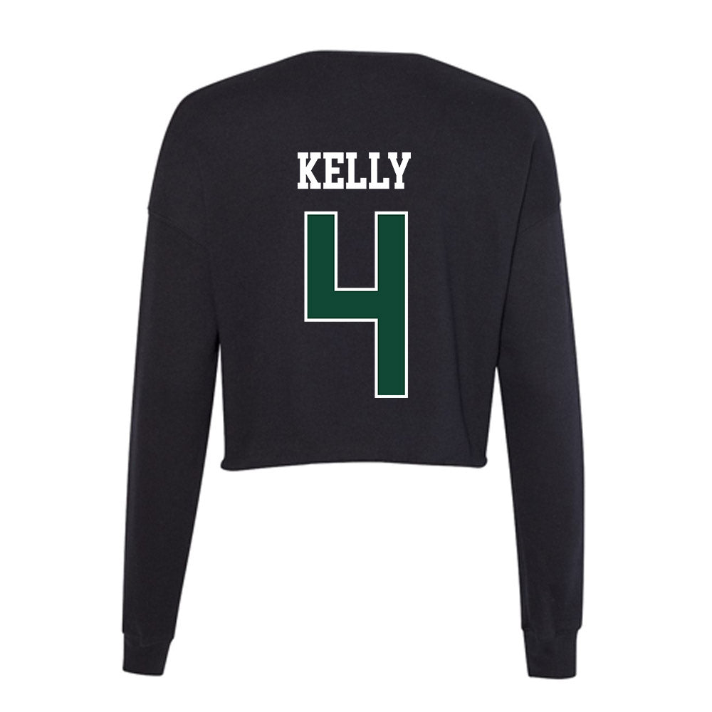 Ohio - NCAA Men's Basketball : JJ Kelly - Classic Shersey Women's Cropped Crew Fleece-1