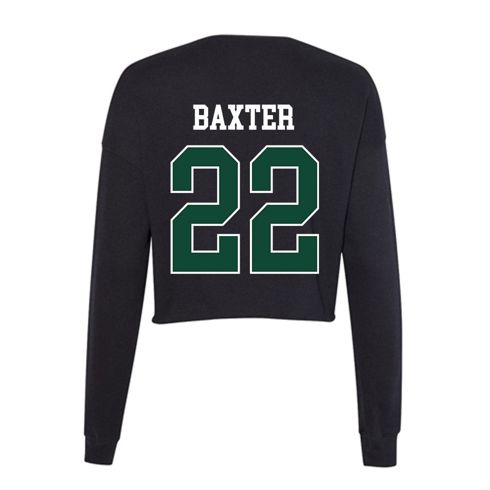 Ohio - NCAA Women's Basketball : Asiah Baxter - Classic Shersey Women's Cropped Crew Fleece-1