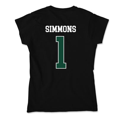 Ohio - NCAA Men's Basketball : Javan Simmons - Classic Shersey Soft Style Women’s T-Shirt-1
