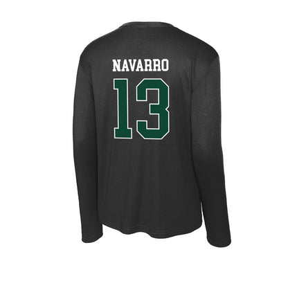 Ohio - NCAA Football : Parker Navarro - Classic Shersey Activewear Long Sleeve T-Shirt-1