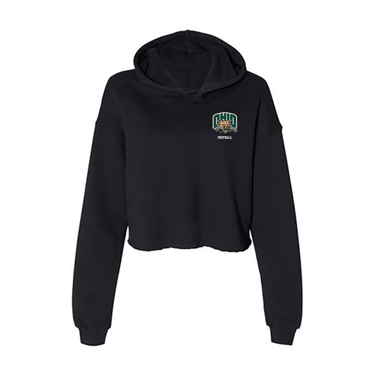Ohio - NCAA Football : Sandro Malicevic - Classic Shersey Women's Crop Fleece Hoodie-0