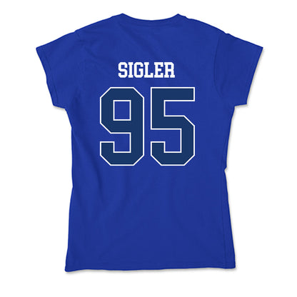 Drake - NCAA Football : Cole Sigler - Soft Style Women’s T-Shirt-1