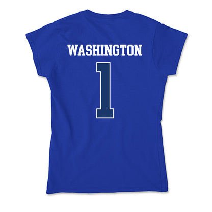Drake - NCAA Football : Xavier Washington - Soft Style Women’s T-Shirt-1