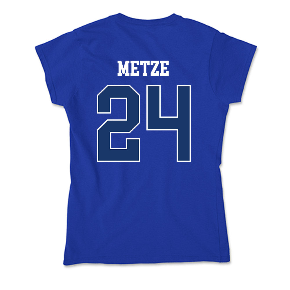 Drake - NCAA Football : Jake Metze - Soft Style Women’s T-Shirt-1