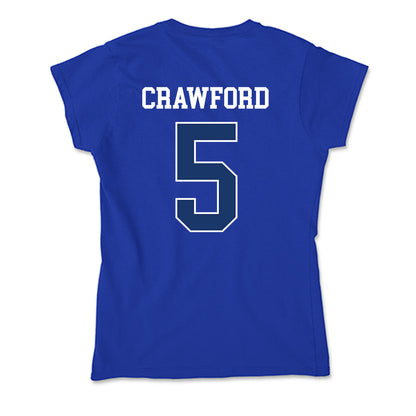 Drake - NCAA Women's Basketball : Mya Crawford - Soft Style Women’s T-Shirt-2