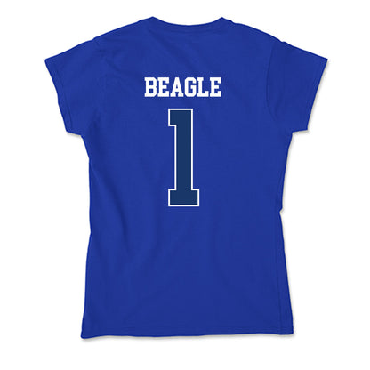 Drake - NCAA Women's Volleyball : Addison Beagle - Soft Style Women’s T-Shirt-1