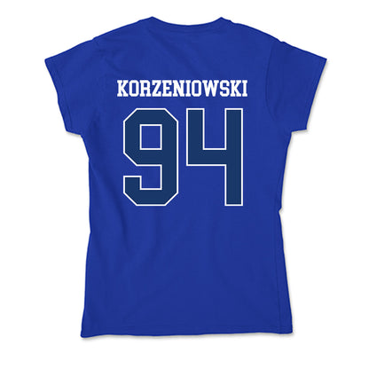 Drake - NCAA Football : Nolan Korzeniowski - Soft Style Women’s T-Shirt-1